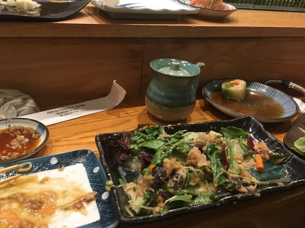 Nagao Sushi & Salad | restaurant | 13050 San Vicente Blvd #110, Los Angeles, CA 90049, USA | 3104517733 OR +1 310-451-7733