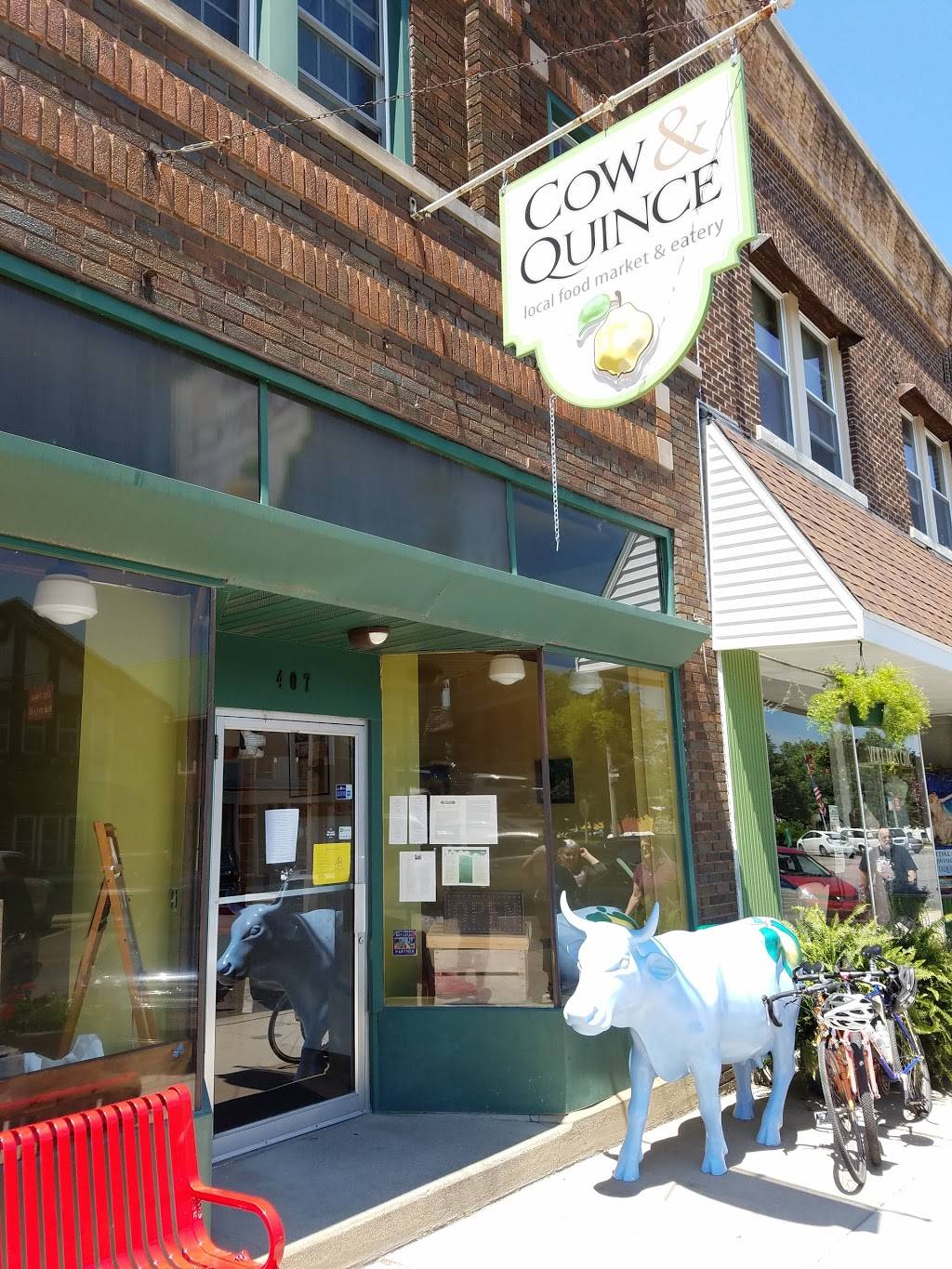 Cow & Quince | restaurant | 407 2nd St, New Glarus, WI 53574, USA | 6085272900 OR +1 608-527-2900