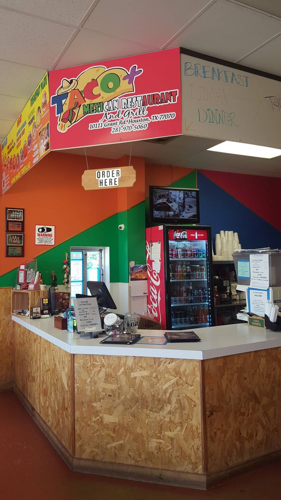 Taco Plus Mexican Restaurant & Grill | restaurant | 10111 Grant Rd Suite A, Houston, TX 77070, USA | 2819705060 OR +1 281-970-5060