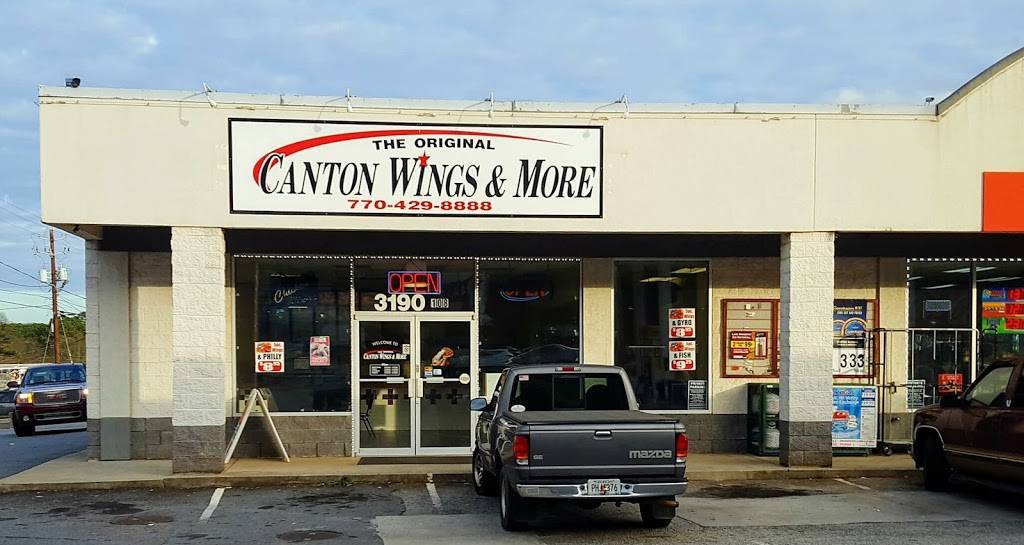 Canton Wings & More | restaurant | 3190 Canton Rd, Marietta, GA 30066, USA | 7704298888 OR +1 770-429-8888