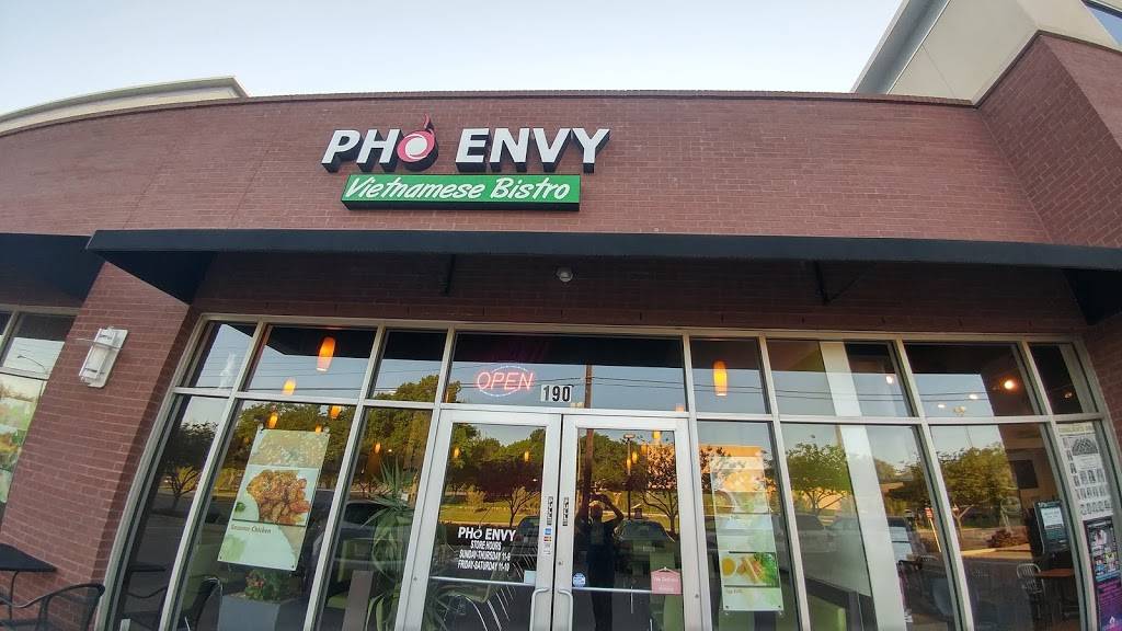 Pho Envy | restaurant | 8611 Hillcrest Rd, Dallas, TX 75248, USA | 2149871468 OR +1 214-987-1468