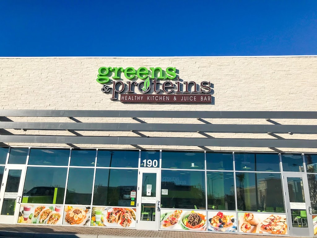 Greens and Proteins | restaurant | 8675 W Rome Blvd Suite 190, Las Vegas, NV 89149, USA | 7028511132 OR +1 702-851-1132
