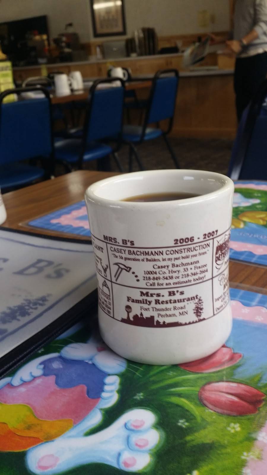 Mrs Bs Cafe | cafe | 43869 Fort Thunder Rd, Perham, MN 56573, USA | 2183466772 OR +1 218-346-6772