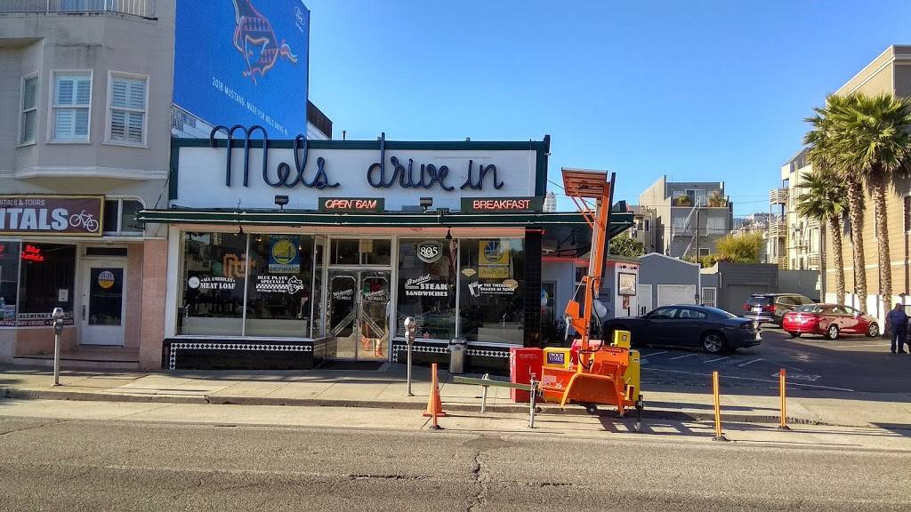Mels Drive-In | restaurant | 2165 Lombard St, San Francisco, CA 94123, USA | 4159212867 OR +1 415-921-2867