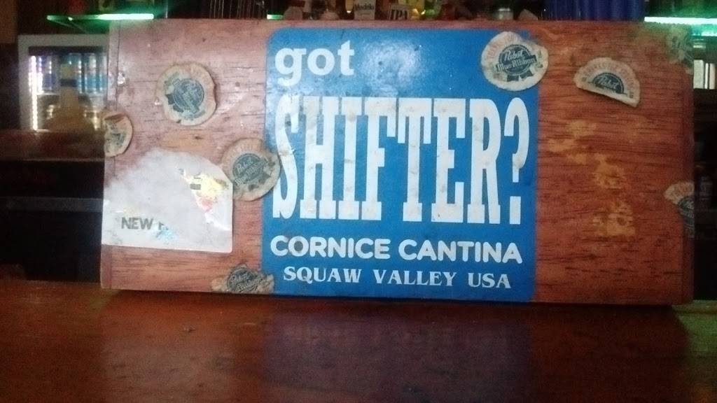 Cornice Cantina | restaurant | 1725 Squaw Loop Rd., Olympic Valley, CA 96146, USA | 5304524362 OR +1 530-452-4362