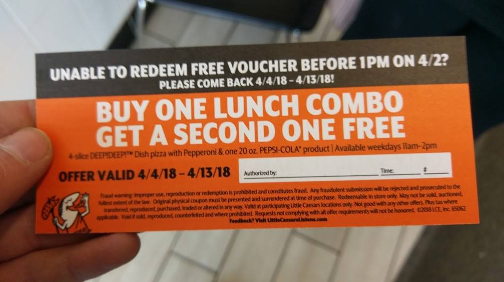 Little Caesars Pizza | meal takeaway | 41527 W 10 Mile Rd, Novi, MI 48375, USA | 2483496650 OR +1 248-349-6650