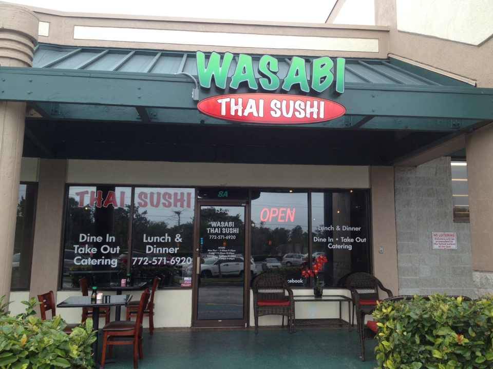 Wasabi Thai Sushi | restaurant | 13409 US-1, Sebastian, FL 32958, USA | 7725716920 OR +1 772-571-6920