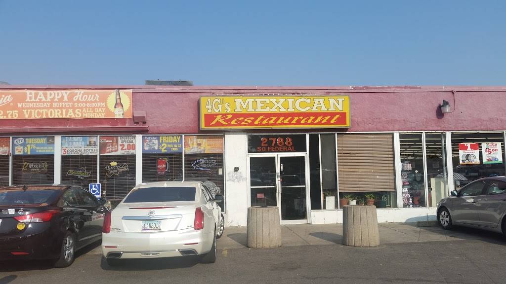 Four Gs Restaurant | restaurant | 2788 S Federal Blvd, Denver, CO 80236, USA | 3037815005 OR +1 303-781-5005