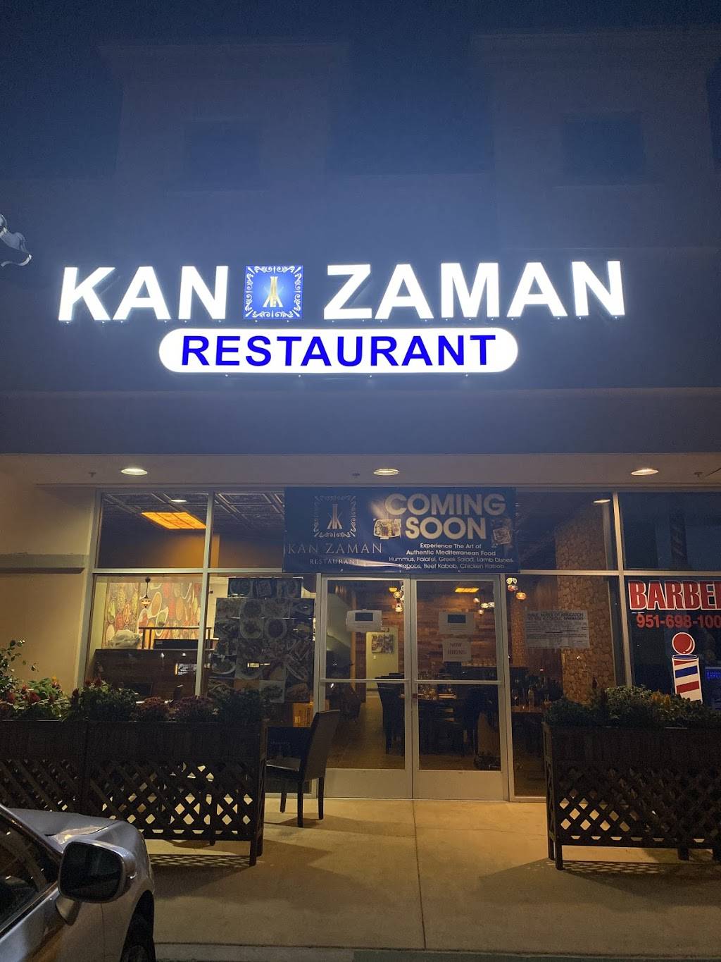 KAN ZAMAN RESTAURANT | restaurant | 39400 Murrieta Hot Springs Rd #112, Murrieta, CA 92563, USA | 9518942233 OR +1 951-894-2233