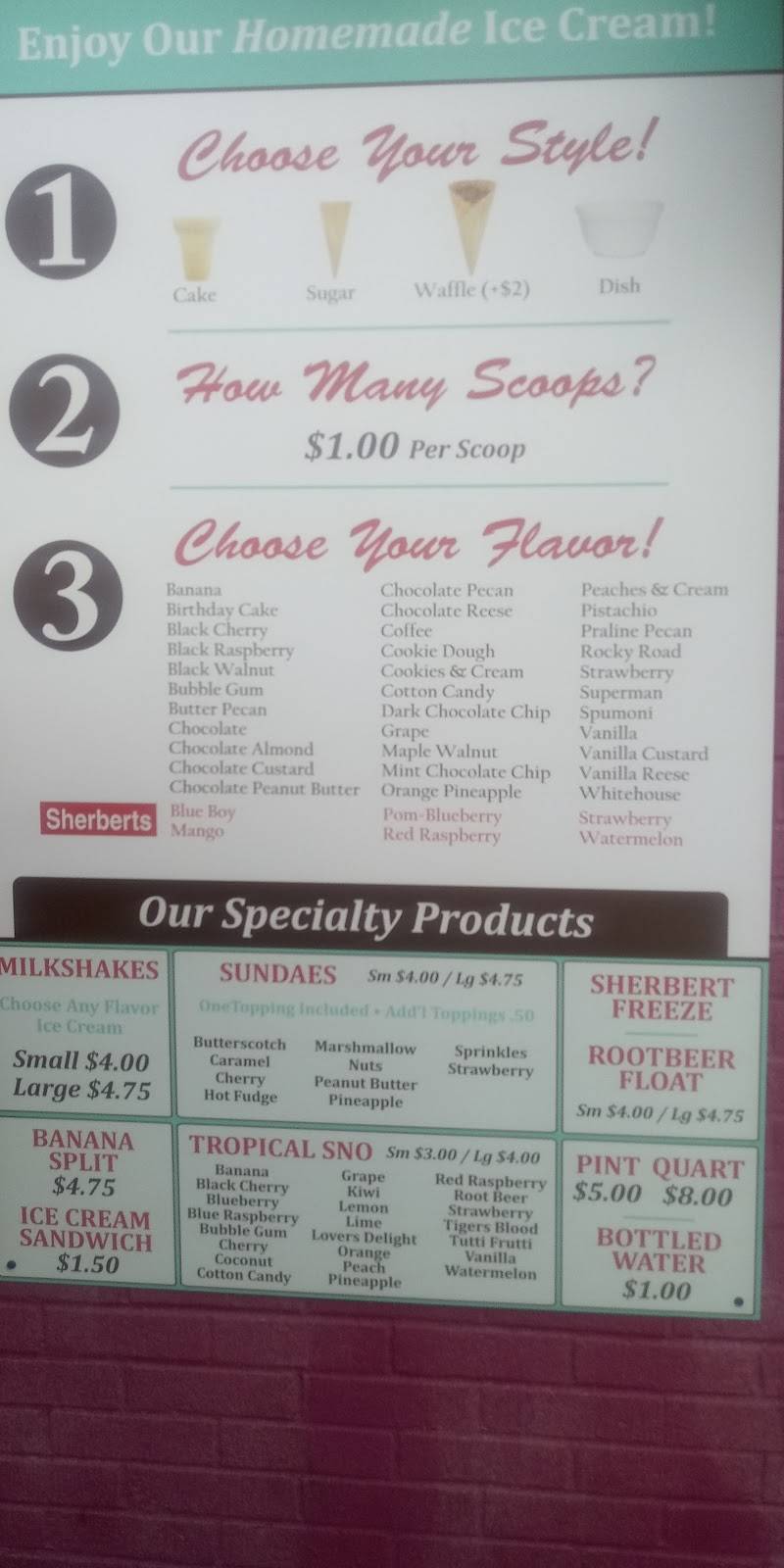 Webbs Ice Cream | restaurant | 129 N Main St, Hubbard, OH 44425, USA | 3307593047 OR +1 330-759-3047