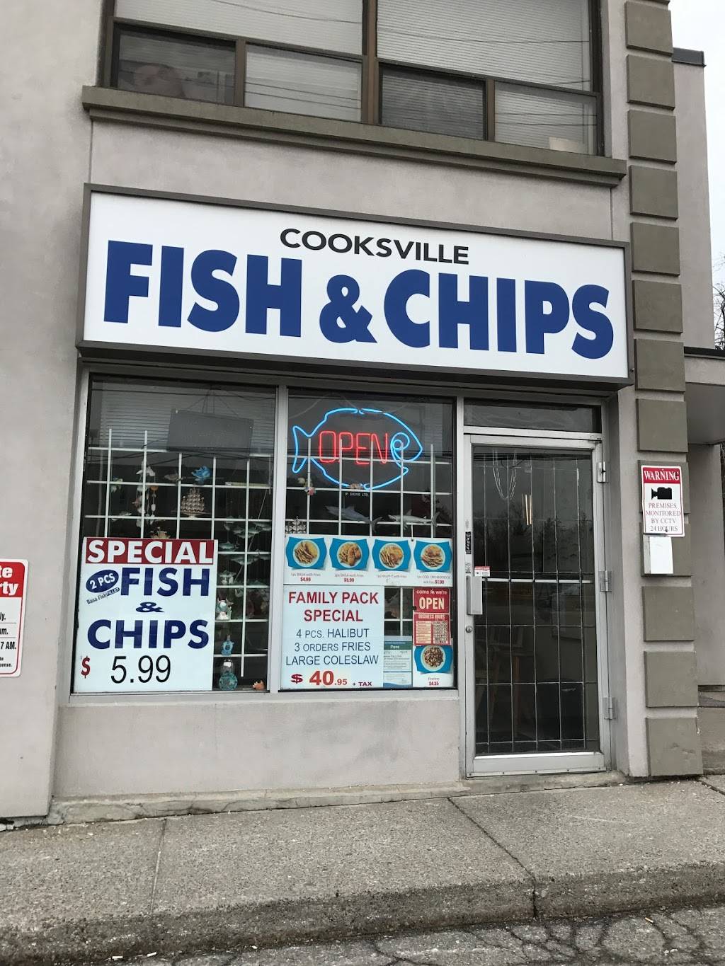 Cooksville Fish And Chips | restaurant | 55 Dundas St E, Mississauga, ON L5A 1W1, Canada | 9052729722 OR +1 905-272-9722