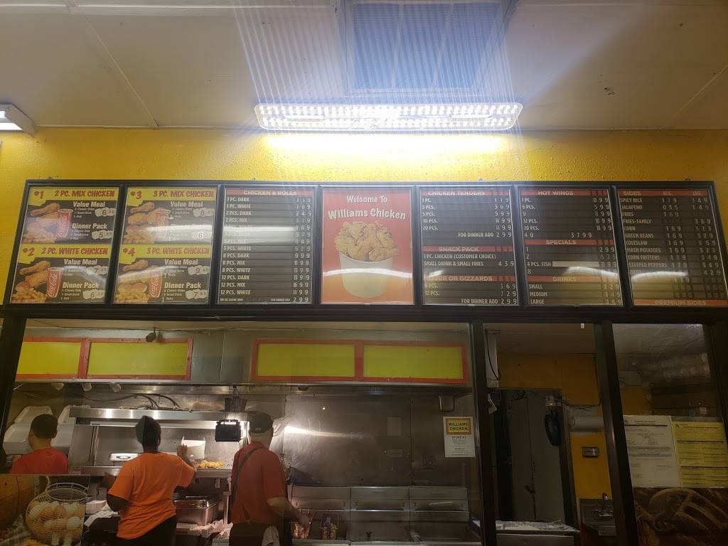 Williams Fried Chicken | restaurant | 2534 E Abram St, Arlington, TX 76010, USA | 8178615505 OR +1 817-861-5505