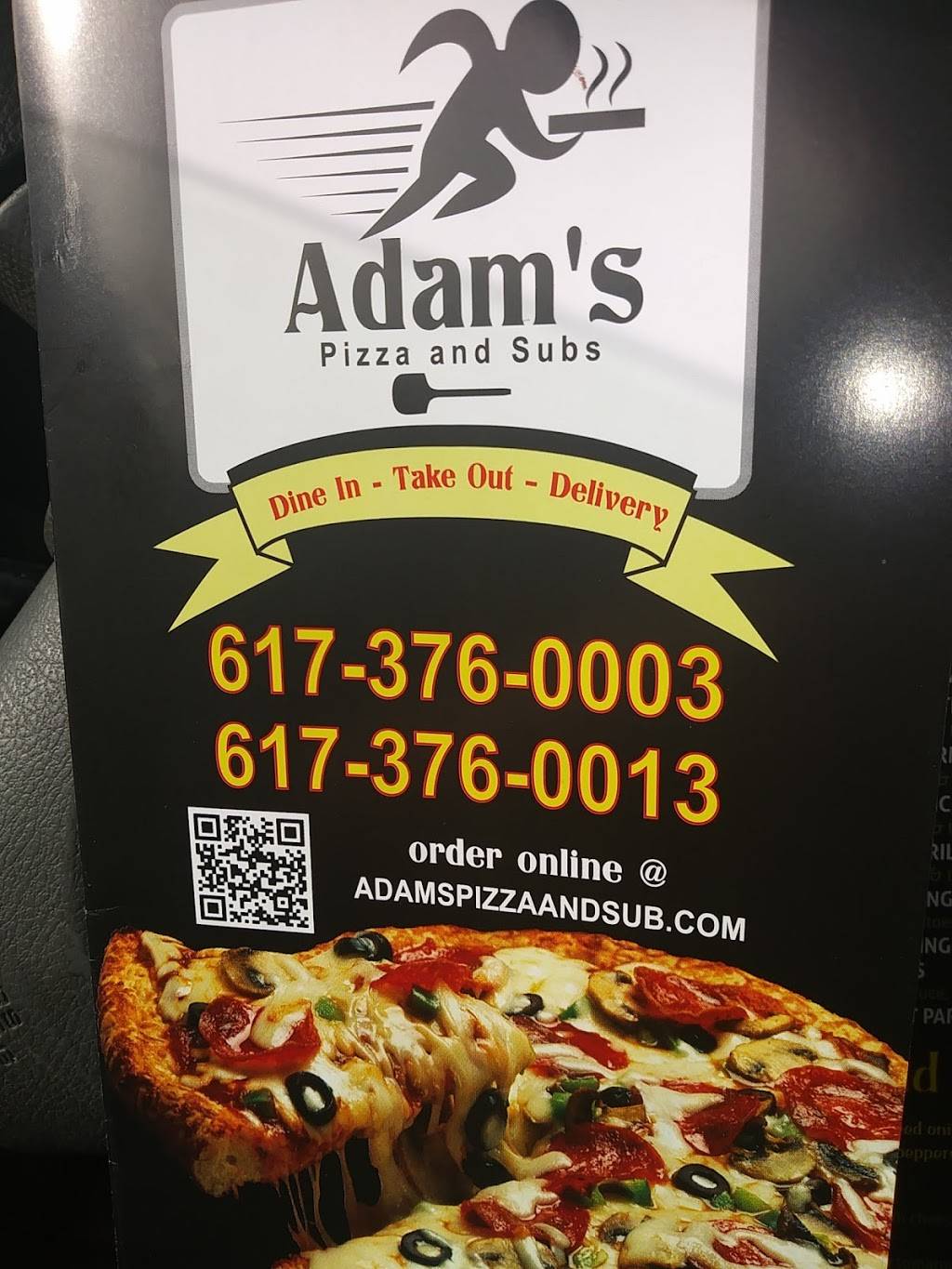 Adams Pizza and Subs | meal delivery | 15 Copeland St, Quincy, MA 02169, USA | 6173760003 OR +1 617-376-0003