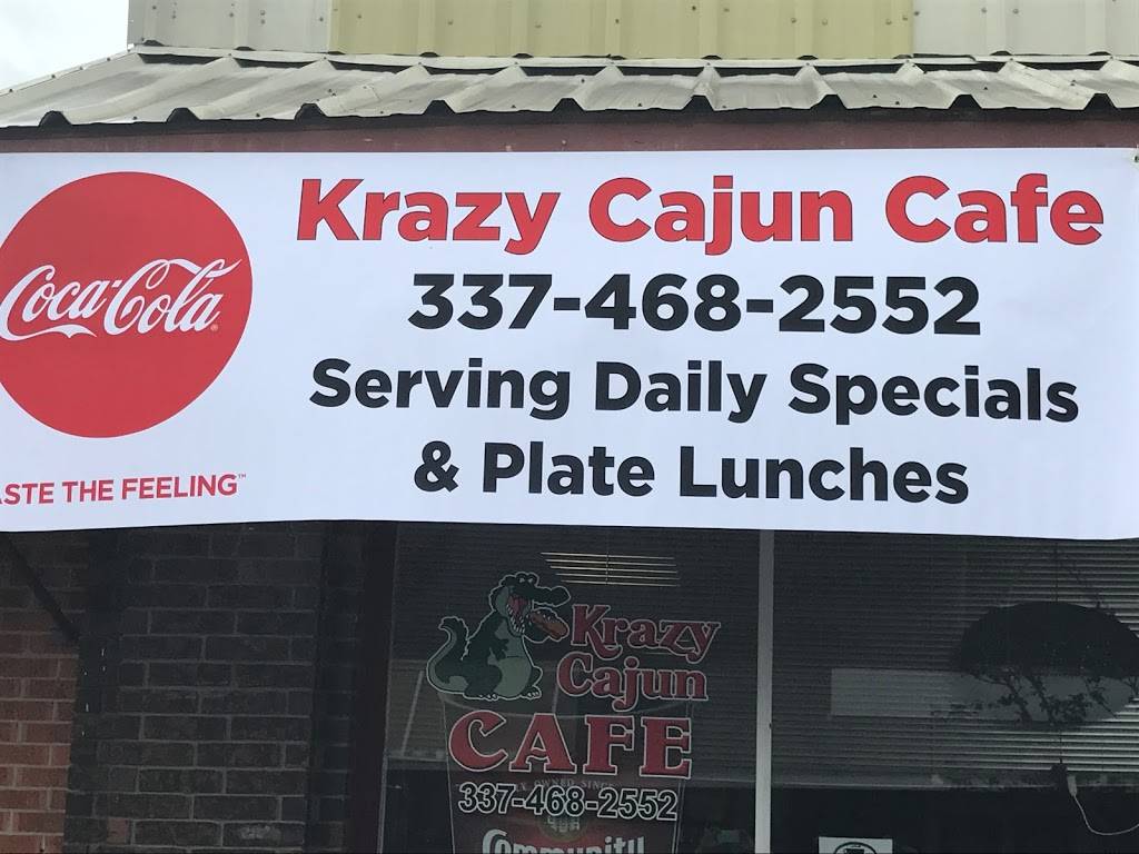 Krazy Cajun Cafe | restaurant | 411 6th St, Mamou, LA 70554, USA | 3374682552 OR +1 337-468-2552
