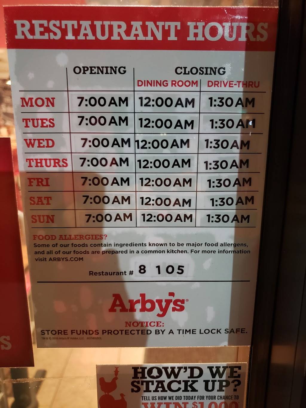 Arbys | restaurant | 7609 W Irlo Bronson Memorial Hwy, Kissimmee, FL 34747, USA | 3214014569 OR +1 321-401-4569