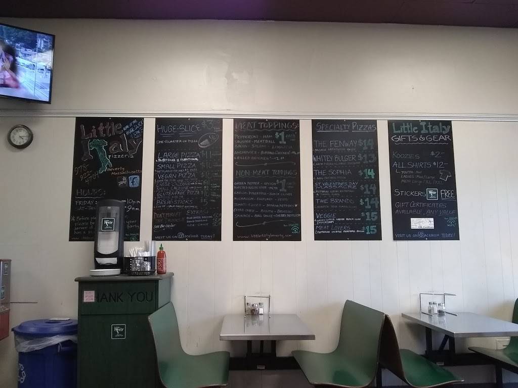 Little Italy | restaurant | 294 Cabot St, Beverly, MA 01915, USA | 9789224704 OR +1 978-922-4704