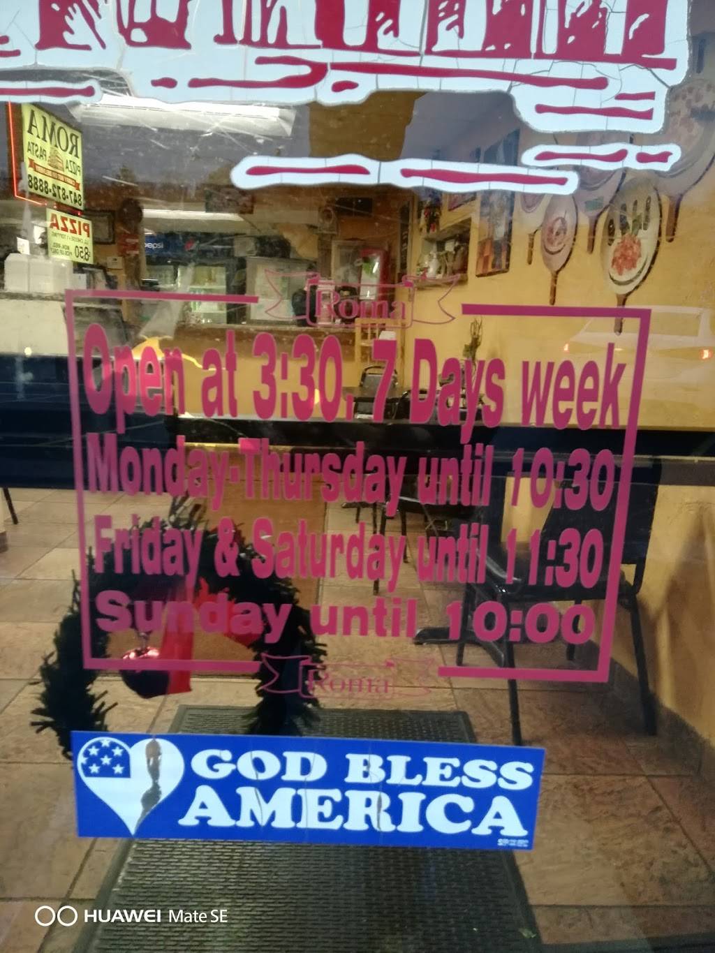 Roma Pizza & Pasta | restaurant | 801 Sheridan Rd, Winthrop Harbor, IL 60096, USA | 8478728888 OR +1 847-872-8888