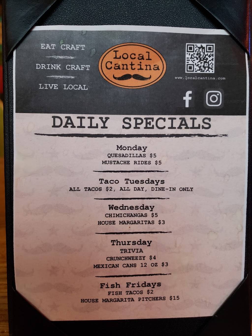 Local Cantina | restaurant | 8389 Mayfield Rd, Chesterland, OH 44026, USA | 4407293726 OR +1 440-729-3726