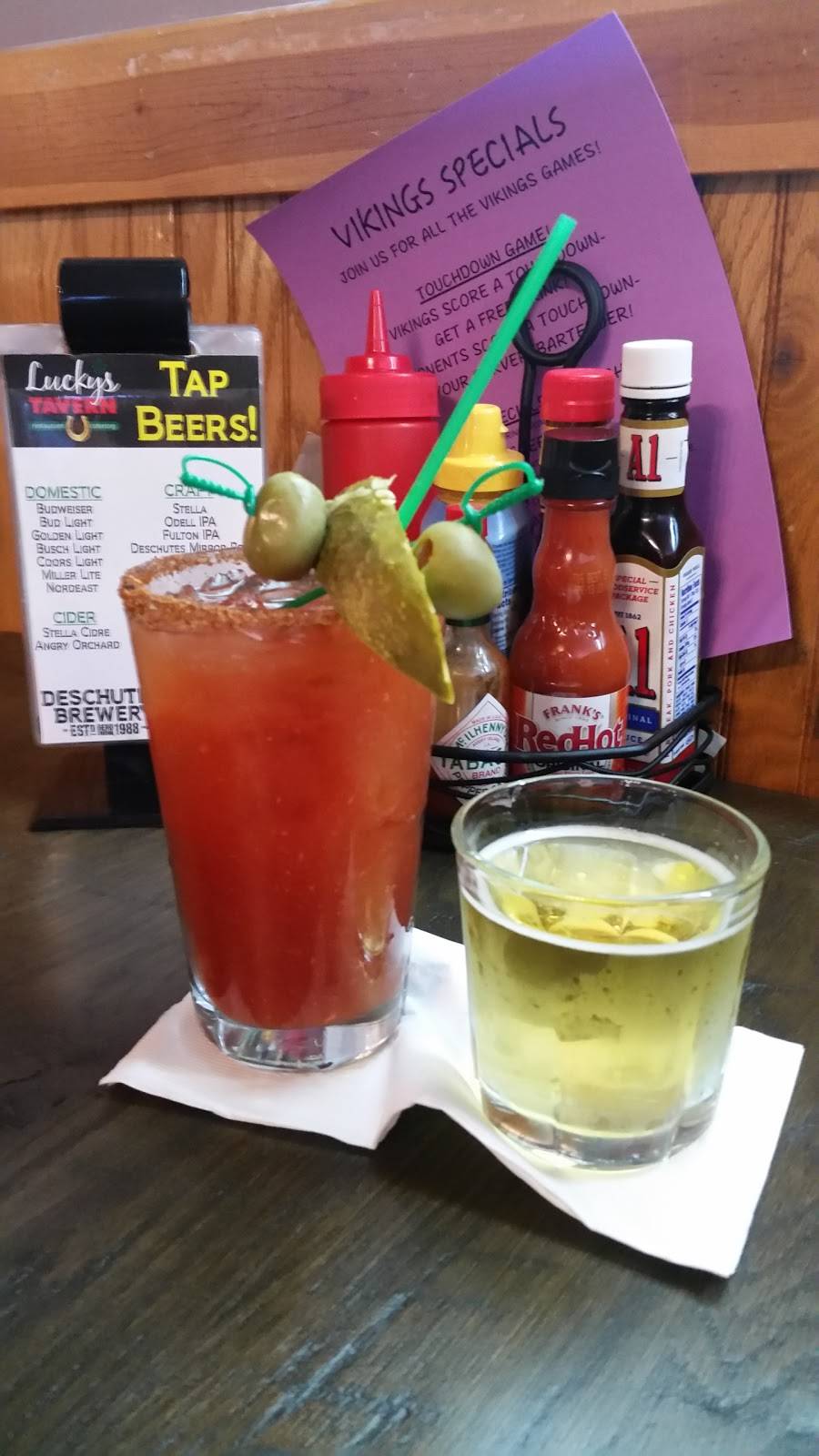 Luckys Tavern | restaurant | 31020 Government Dr, Pequot Lakes, MN 56472, USA | 2185684177 OR +1 218-568-4177