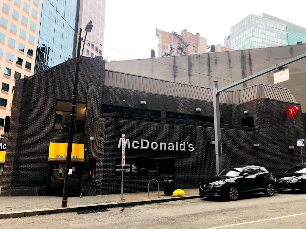 McDonalds | cafe | 500 Liberty Ave, Pittsburgh, PA 15222, USA | 4123915470 OR +1 412-391-5470
