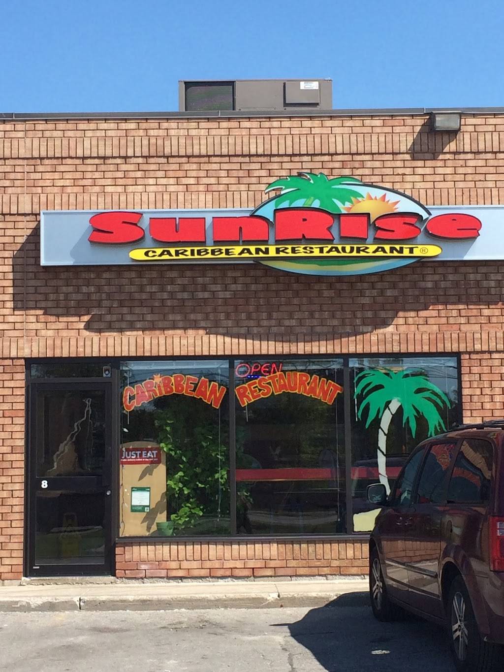 SunRise Caribbean Restaurant | restaurant | 17915 Leslie St #8, Newmarket, ON L3Y 3E3, Canada | 9052357600 OR +1 905-235-7600
