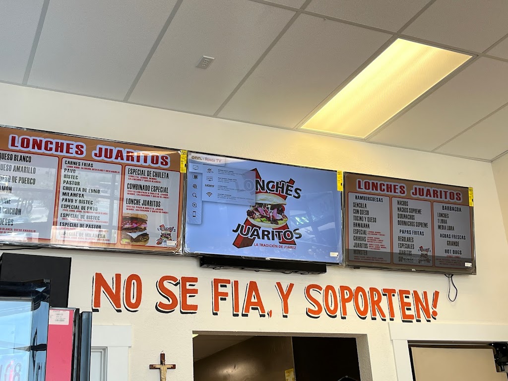 Lonches Juaritos | restaurant | 13001 Eastlake Blvd, El Paso, TX 79928, USA | 9153078177 OR +1 915-307-8177