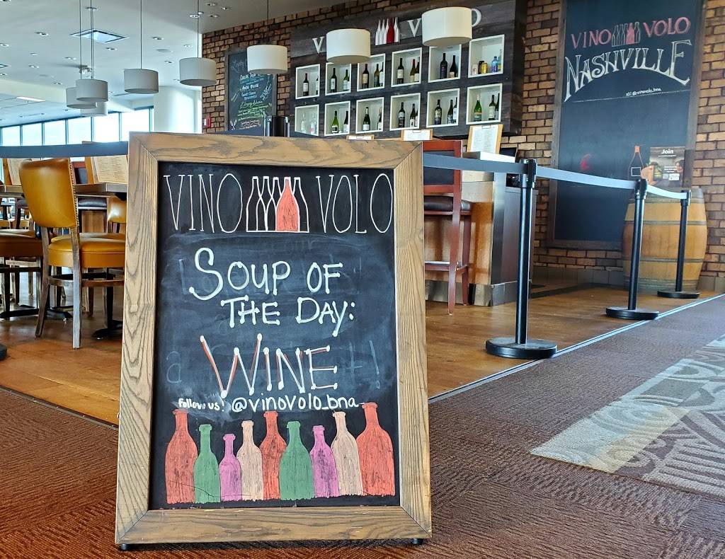 Vino Volo | restaurant | 1 Terminal Dr, Nashville, TN 37214, USA | 6152751483 OR +1 615-275-1483
