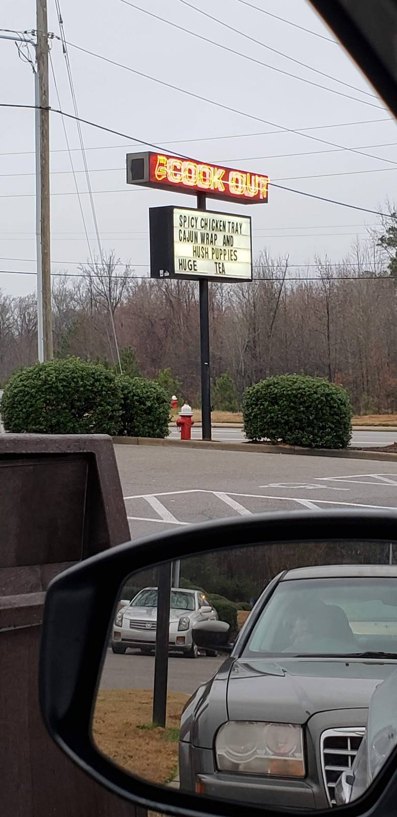 Cook Out | restaurant | 1906 S Horner Blvd, Sanford, NC 27330, USA | 9197770626 OR +1 919-777-0626