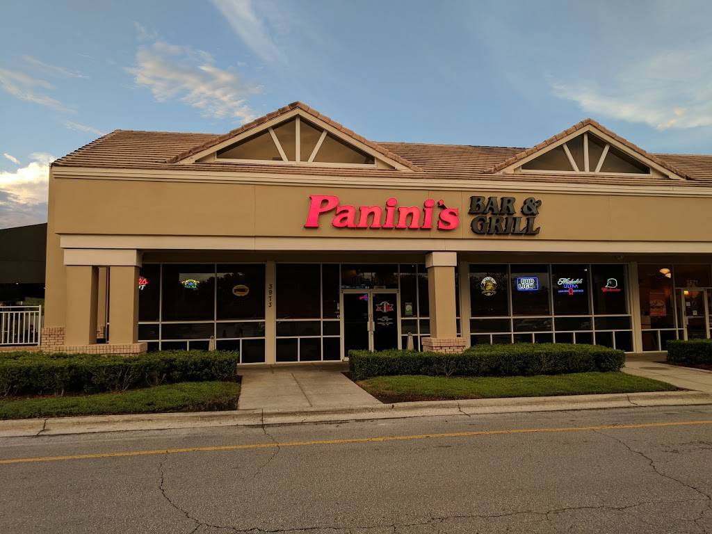 Paninis Bar and Grill | restaurant | 3973 Van Dyke Rd, Lutz, FL 33558, USA | 8139623479 OR +1 813-962-3479