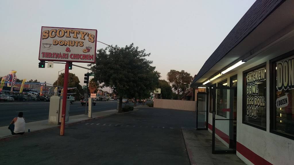 Scottys Doughnuts & Teriyaki Chicken | bakery | 1420 Yosemite Blvd, Modesto, CA 95354, USA | 2095771775 OR +1 209-577-1775