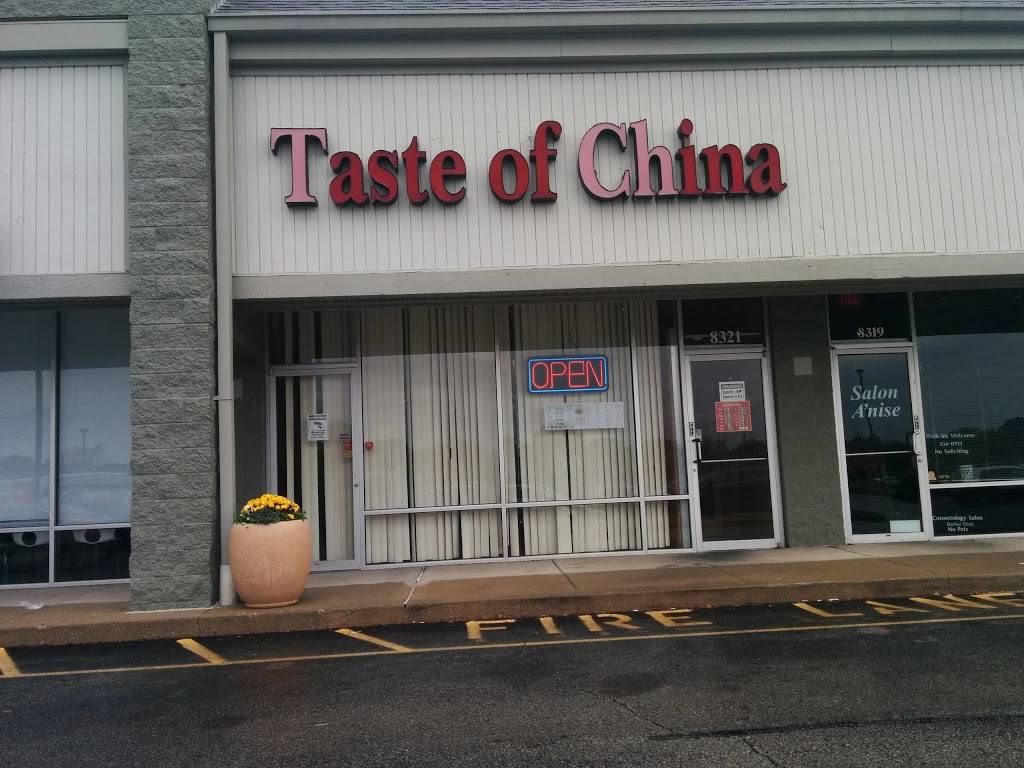 Taste of China | restaurant | 8321 N Michigan Rd, Indianapolis, IN 46268, USA | 3178723688 OR +1 317-872-3688