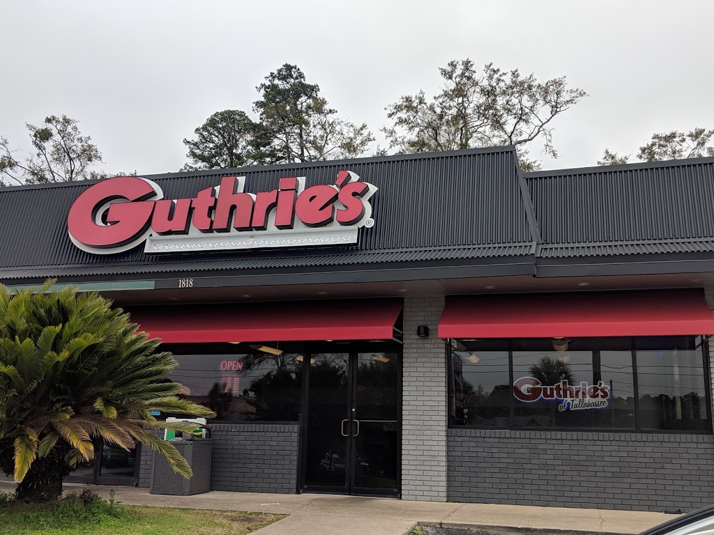 Guthries | restaurant | 1818 W Tennessee St, Tallahassee, FL 32304, USA | 8502242244 OR +1 850-224-2244
