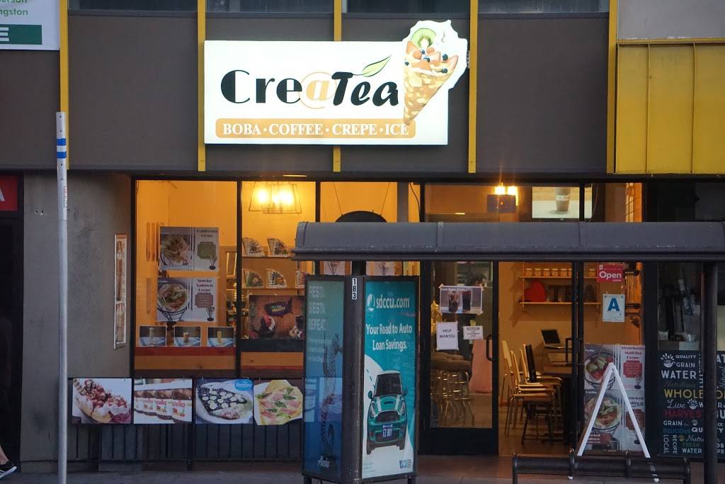 CreaTea Cafe and Desserts | cafe | 1001 Garnet Ave, San Diego, CA 92109, USA | 8587320040 OR +1 858-732-0040