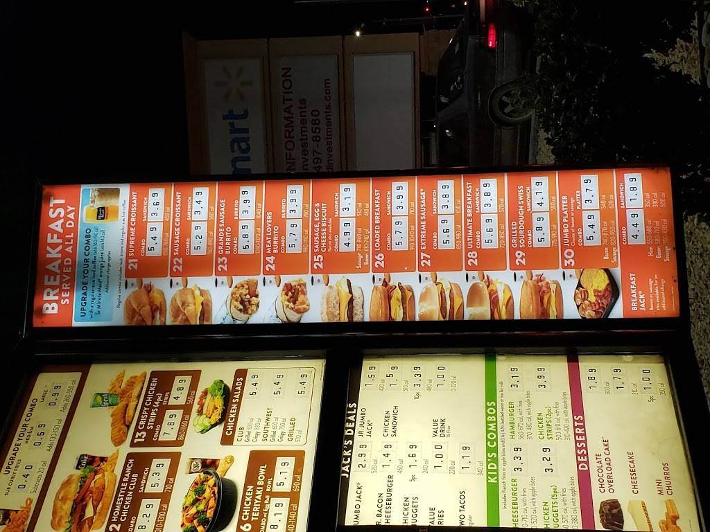 Jack in the Box | restaurant | 1799 E Ave. J, Lancaster, CA 93535, USA | 6619498975 OR +1 661-949-8975