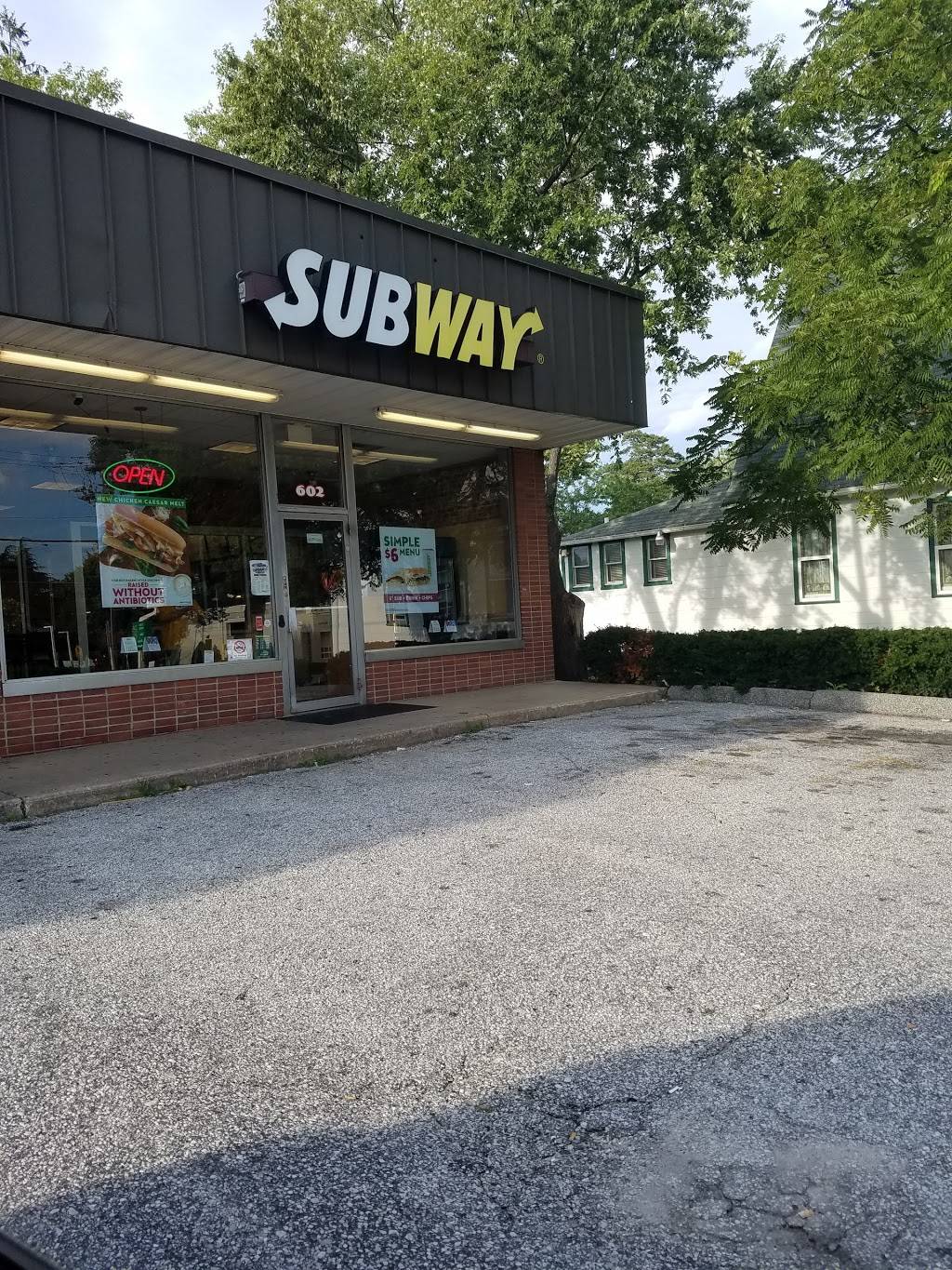 Subway Restaurants | restaurant | 602 Frederick Rd, Catonsville, MD 21228, USA | 4107884919 OR +1 410-788-4919