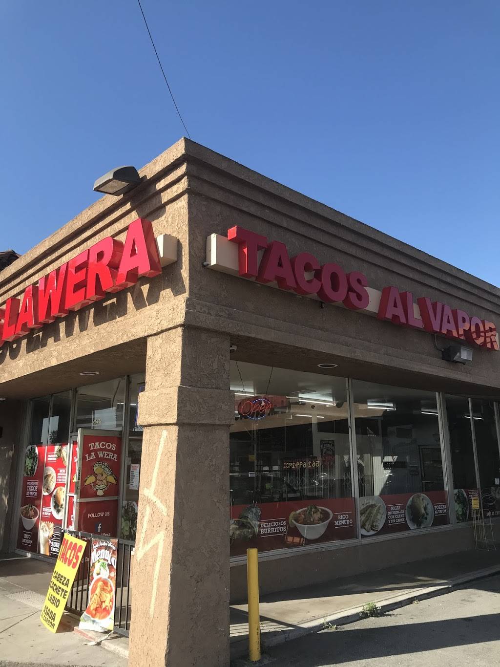 Tacos La Wera | restaurant | 8039 Norwalk Blvd, Whittier, CA 90606, USA | 5626462246 OR +1 562-646-2246