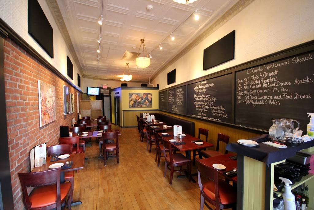 EJ CABOTS | restaurant | 282 Cabot St, Beverly, MA 01915, USA | 9789693792 OR +1 978-969-3792