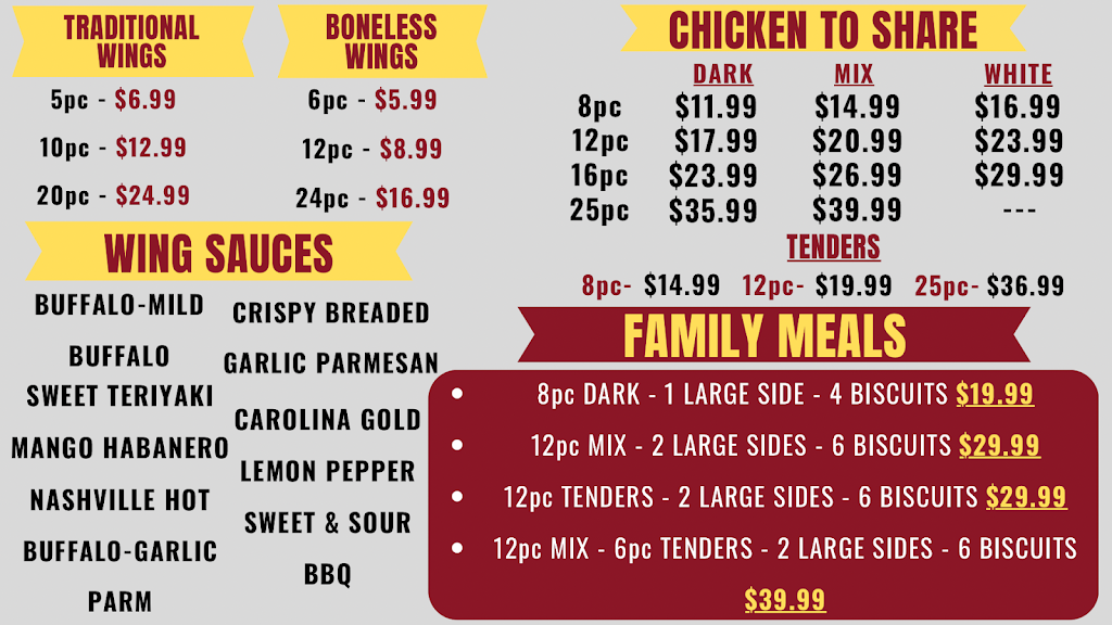 Chicken Shack | restaurant | 950 W Tharpe St Suite 101, Tallahassee, FL 32303, USA | 8508257145 OR +1 850-825-7145