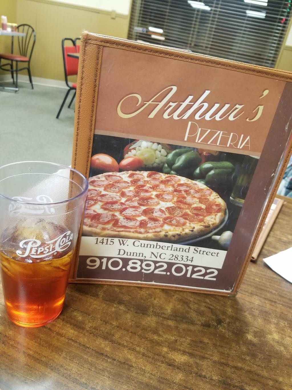 Arthurs Pizza | restaurant | 1415 W Cumberland St, Dunn, NC 28334, USA | 9108920122 OR +1 910-892-0122
