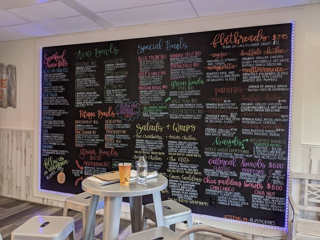 The Juice Pod, Springfield | restaurant | 11 E Woodland Ave, Springfield, PA 19064, USA | 4844727198 OR +1 484-472-7198
