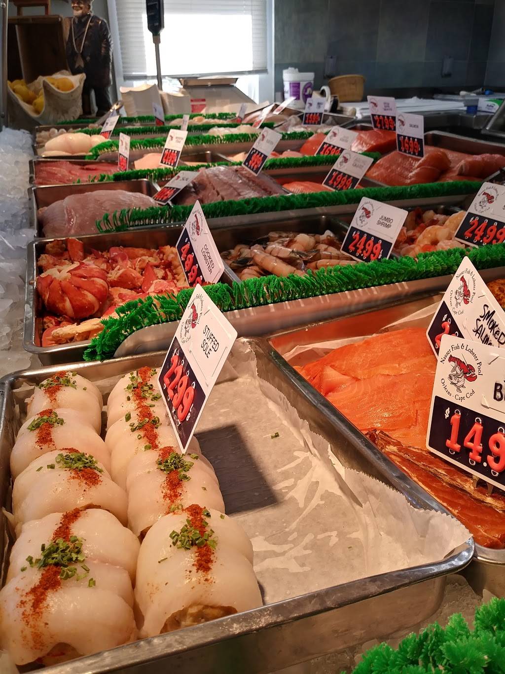 Nauset Fish & Lobster Pool | restaurant | 38 MA-6A, Orleans, MA 02653, USA | 5082551019 OR +1 508-255-1019