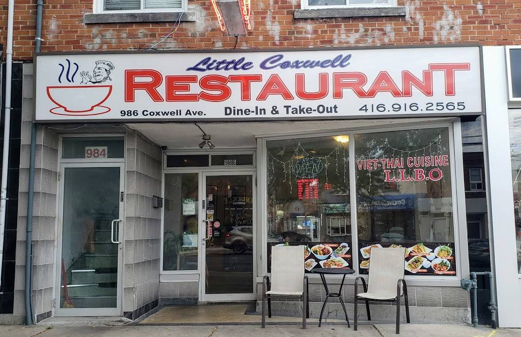 Little Coxwell Restaurant | restaurant | 986 Coxwell Ave, East York, ON M4C 3G5, Canada | 4169162565 OR +1 416-916-2565