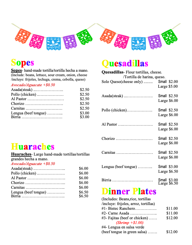 Monicas Taqueria | restaurant | 506 A Mulberry Ave, Muscatine, IA 52761, USA | 5632648006 OR +1 563-264-8006