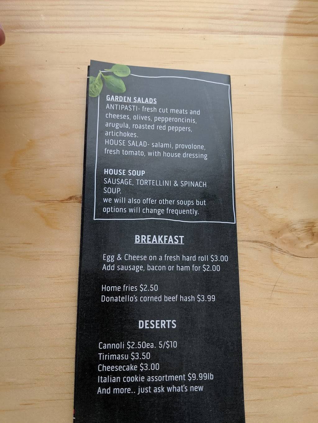 Donatellos Italian market | restaurant | 266 CT-163, Montville, CT 06353, USA | 8608928113 OR +1 860-892-8113