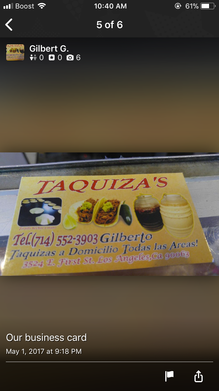 Las Palmas Tacos | restaurant | 3524 E 1st St, Los Angeles, CA 90063, USA | 7145523903 OR +1 714-552-3903