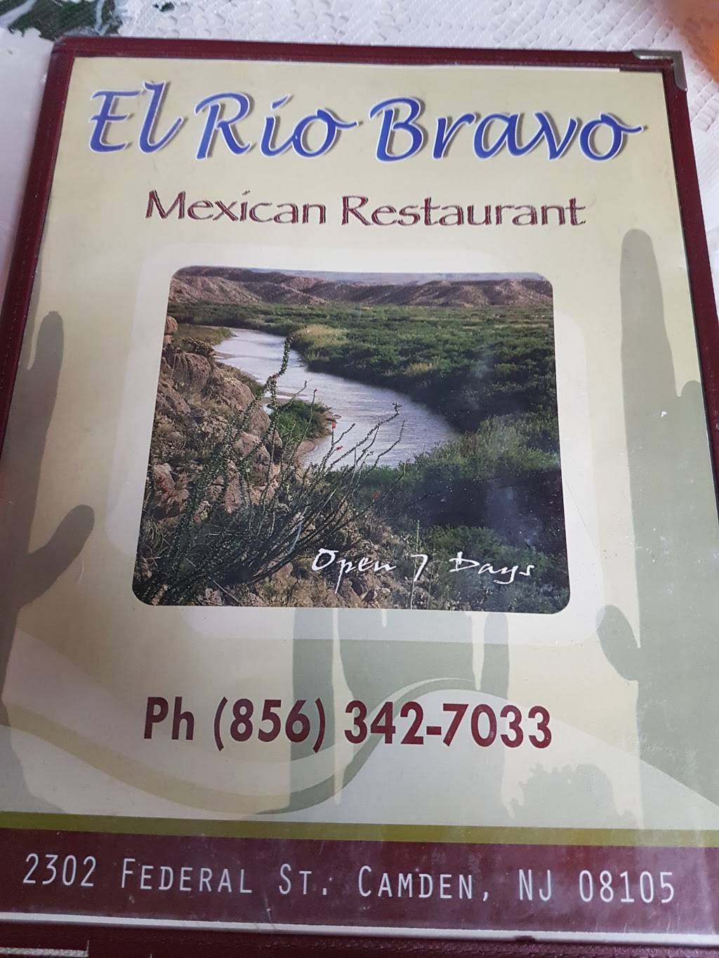 Rio Bravo Restaurant | restaurant | 2302 Federal St, Camden, NJ 08105, USA | 8563427033 OR +1 856-342-7033