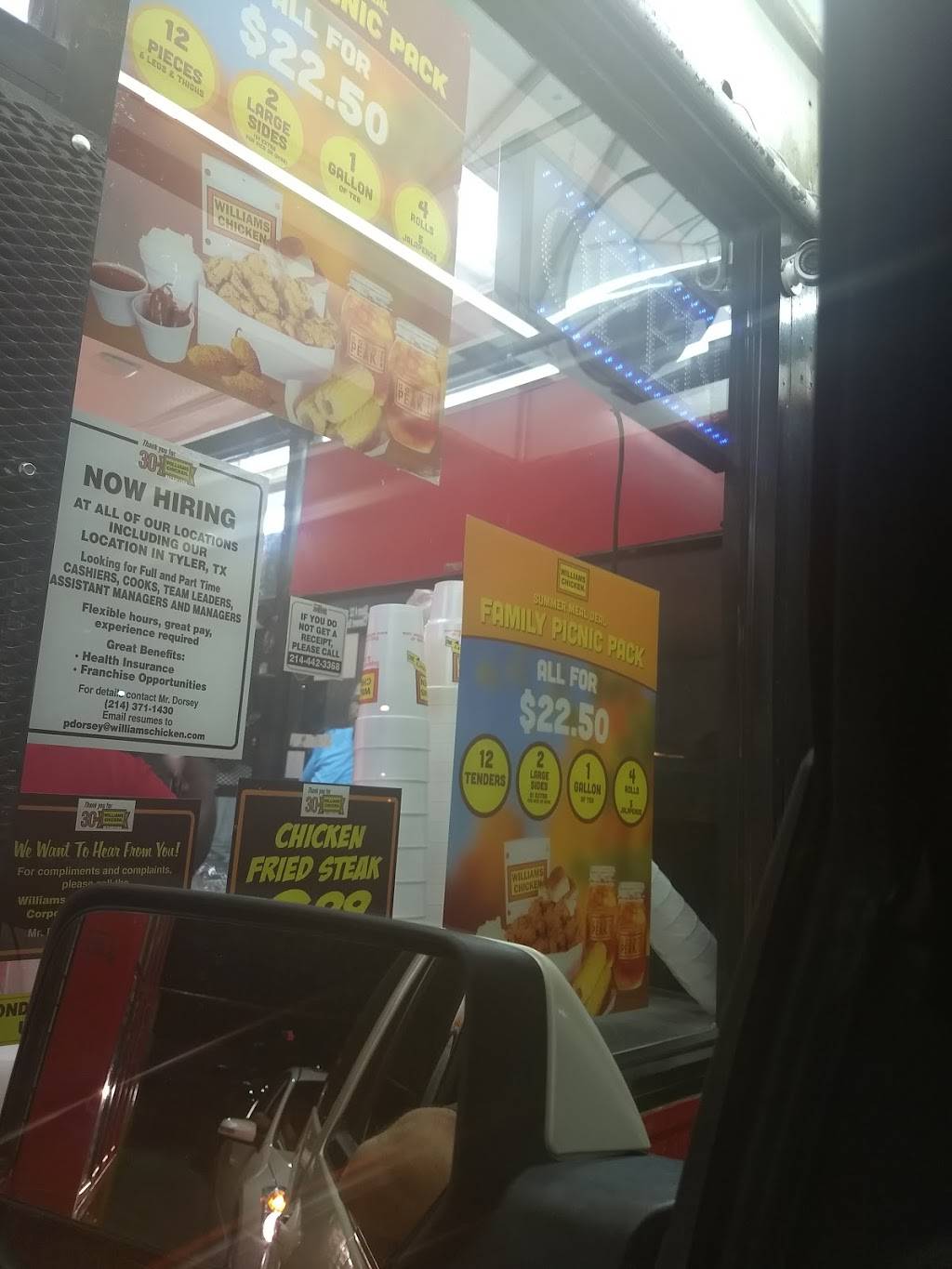 Williams Fried Chicken | restaurant | 3009 Martin Luther King Jr Blvd, Dallas, TX 75215, USA | 2144285708 OR +1 214-428-5708