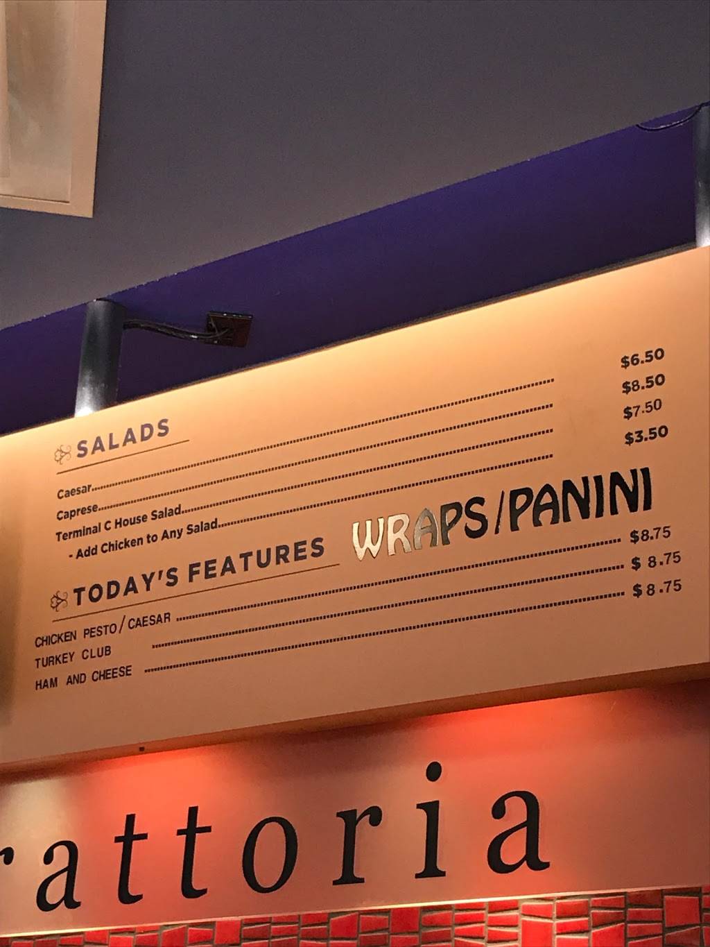Aldo Lamberti Trattoria | restaurant | International Airport Terminal C, 8500 Essington Ave, Philadelphia, PA 19153, USA | 2153653955 OR +1 215-365-3955