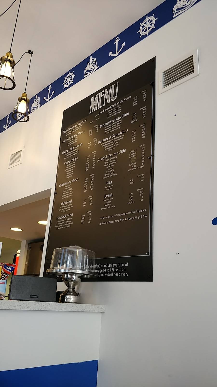 Captain George’s Fish & Chips Uxbridge | restaurant | 21 Brock St W, Uxbridge, ON L9P 1P5, Canada | 9058520777 OR +1 905-852-0777