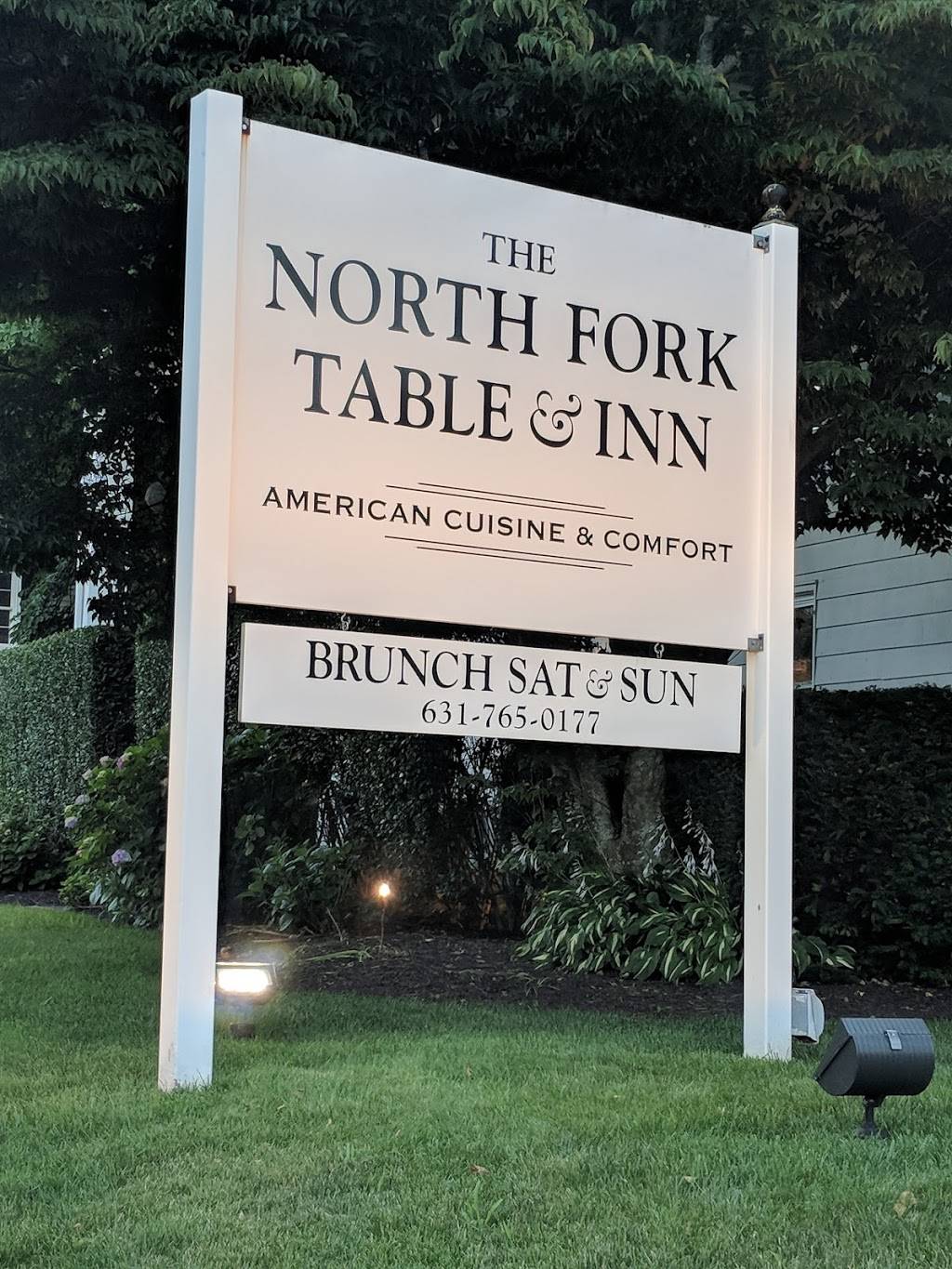 North Fork Table & Inn | restaurant | 57225 Main Rd, Southold, NY 11971, USA | 6317650177 OR +1 631-765-0177